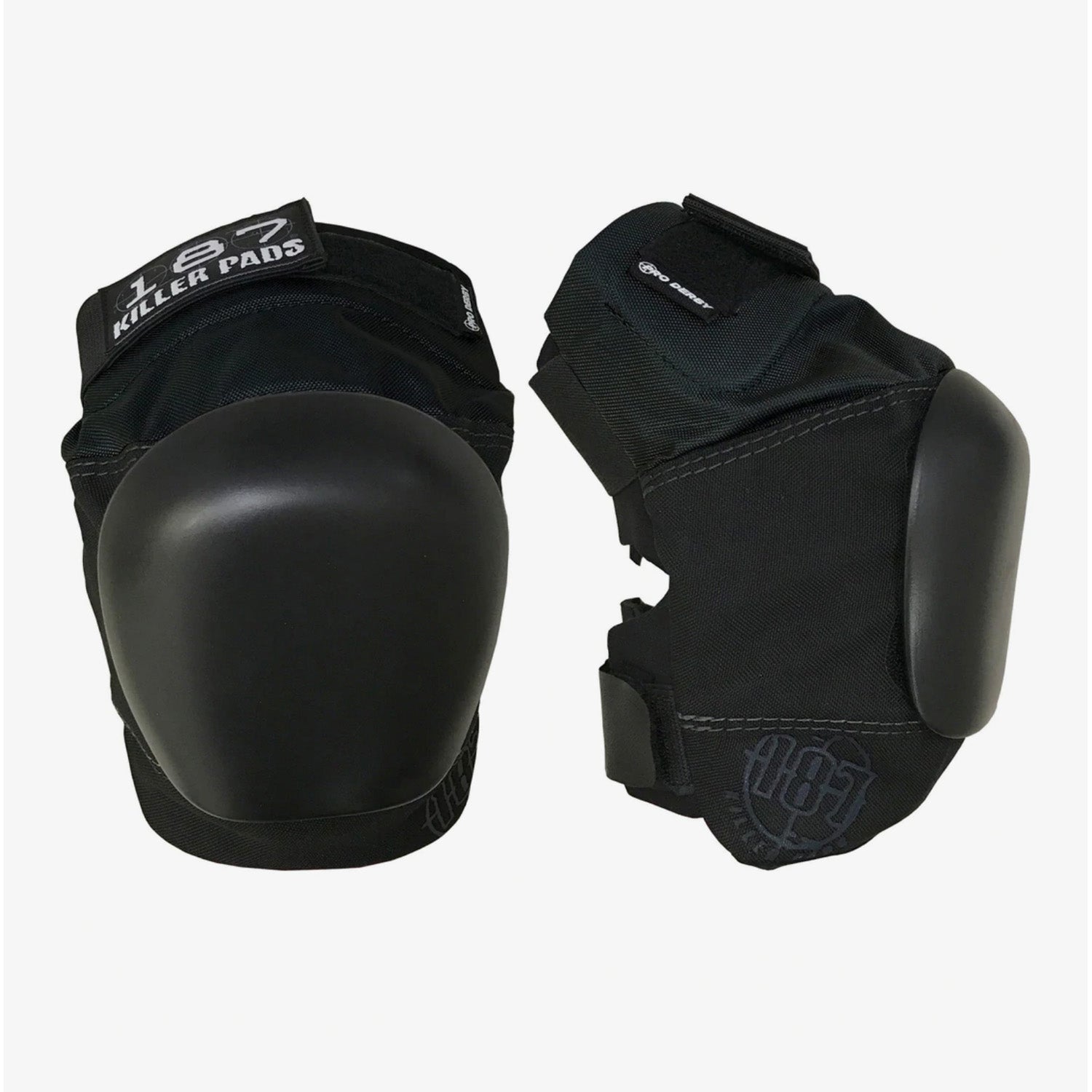 187 Killer Pads Pro Derby Knee Pad Black/Black 187 Killer Pads Europe