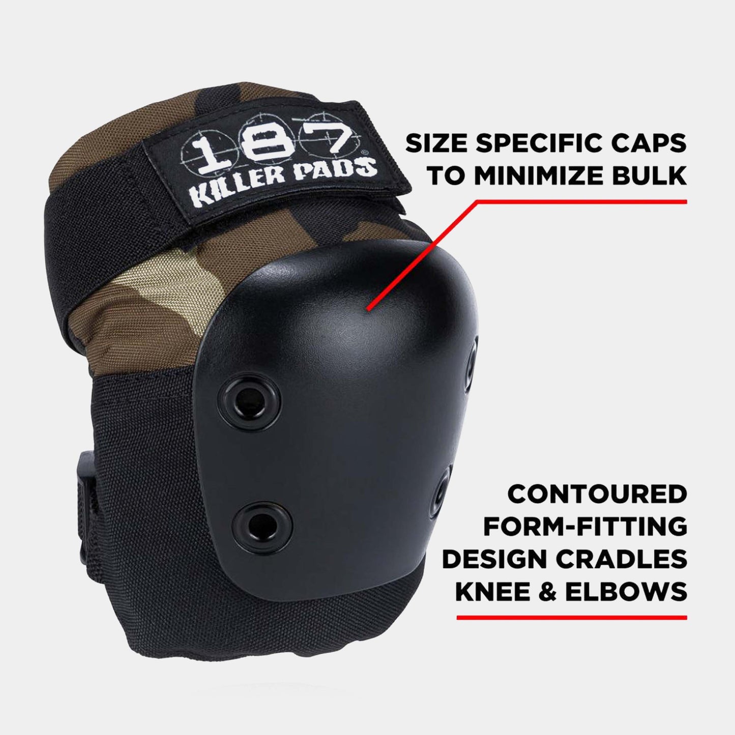 Knee &amp; Elbow Pad Combo Pack - Camo