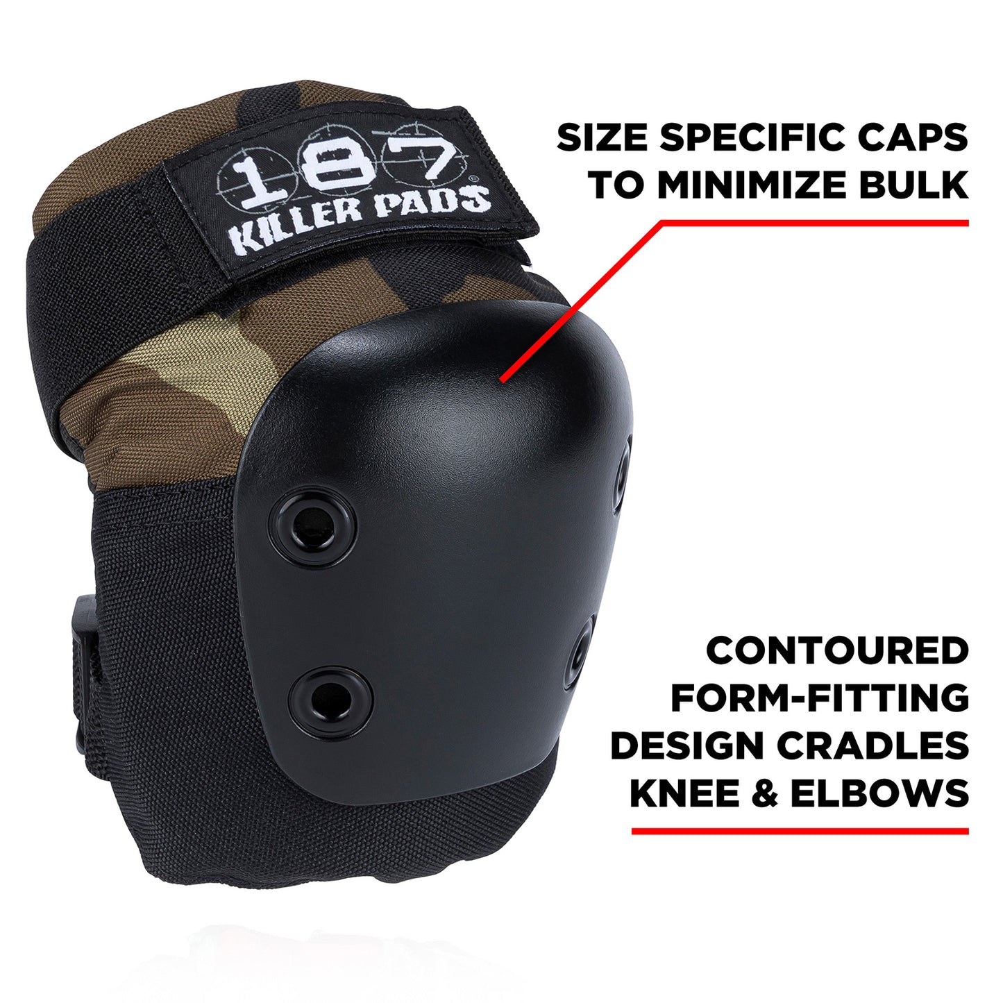 187 Killer Pads | Kids Six Pack Pad Set - Camo