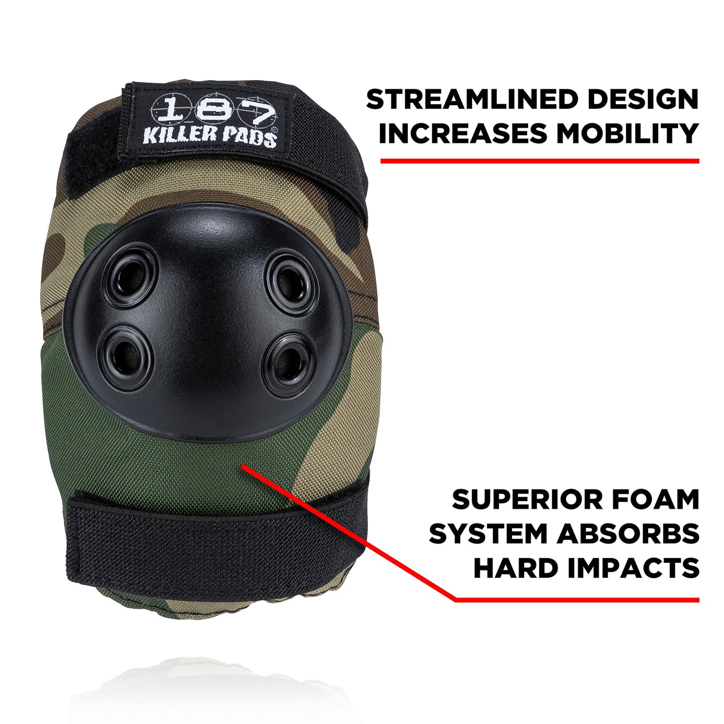 187 Killer Pads | Kids Six Pack Pad Set - Camo