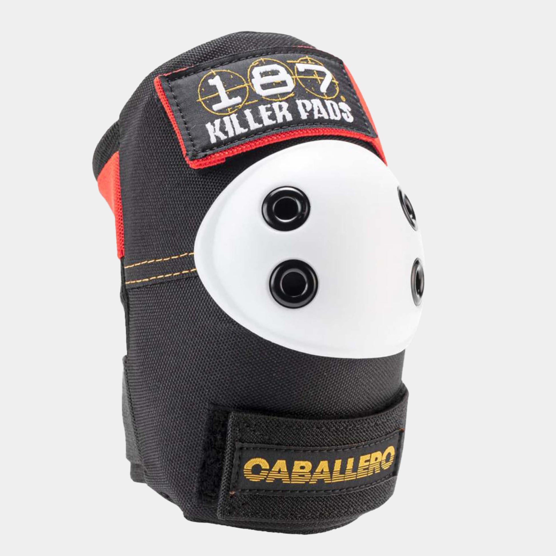 187 Killer Pads Kids | Six Pack Set- Caballero - Black/Red/Gold
