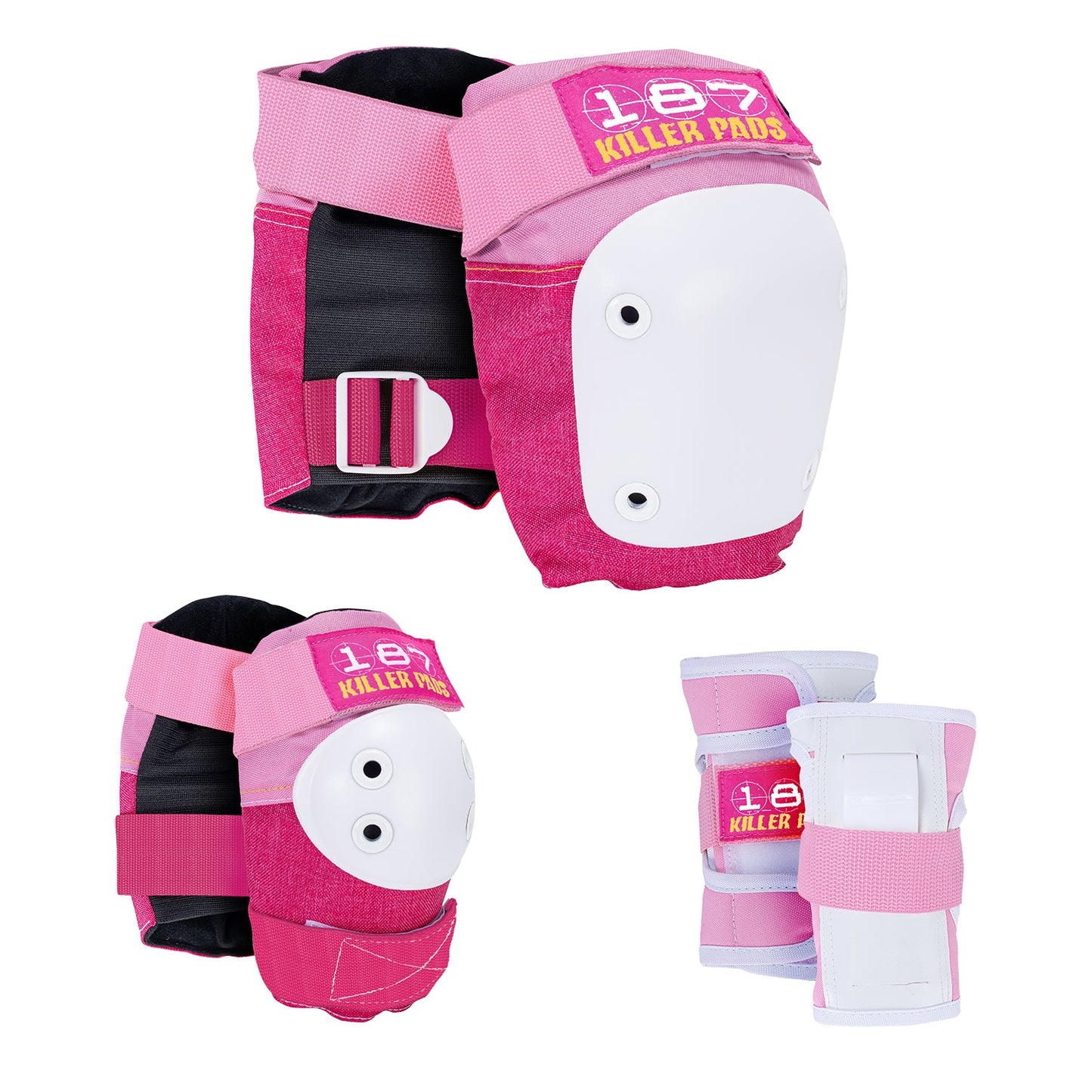 187 Killer Pads | Kids Six Pack Pad Set - Pink