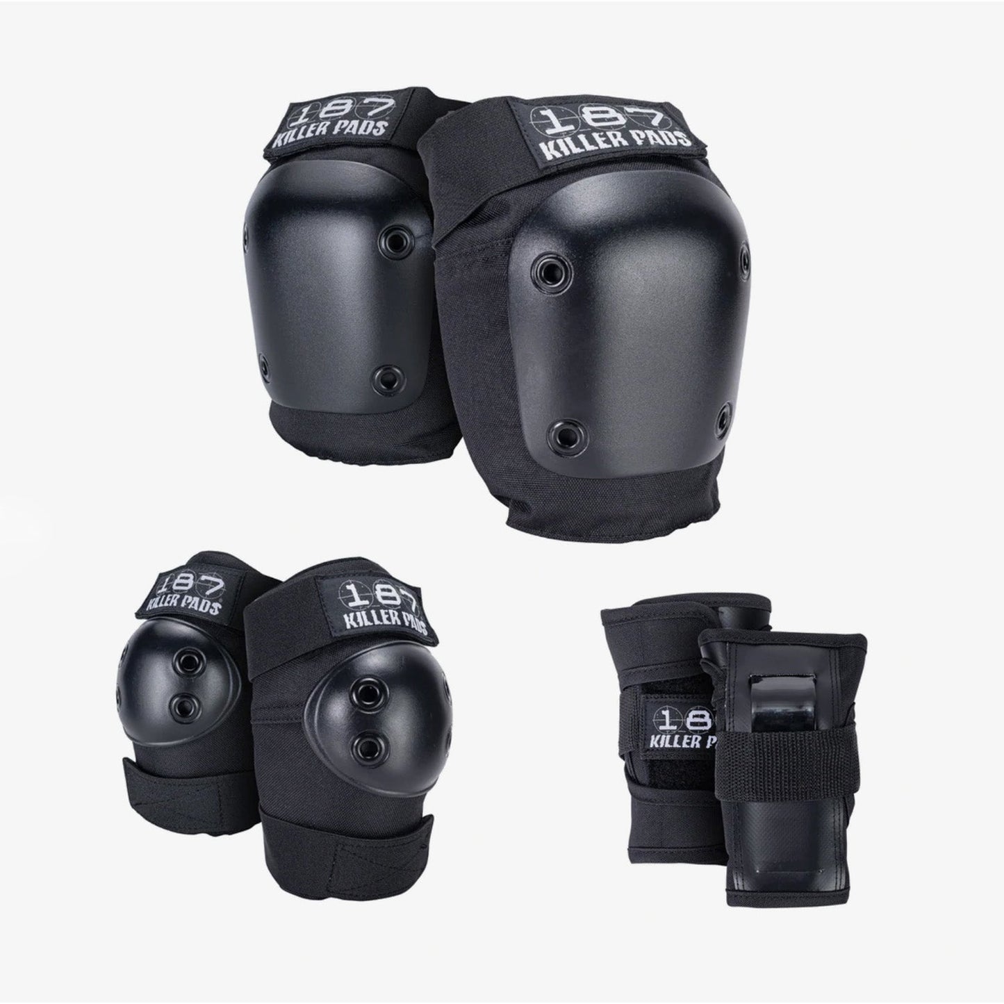 187 Killer Pads | Kids Six Pack Set - Black