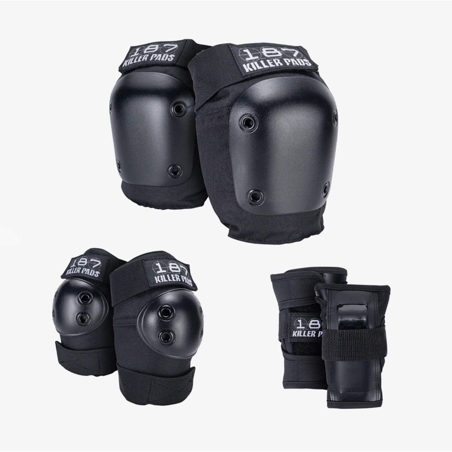187 Killer Pads | Kids Six Pack Set - Black