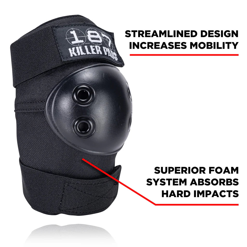 187 Killer Pads | Kids Six Pack Set - Black