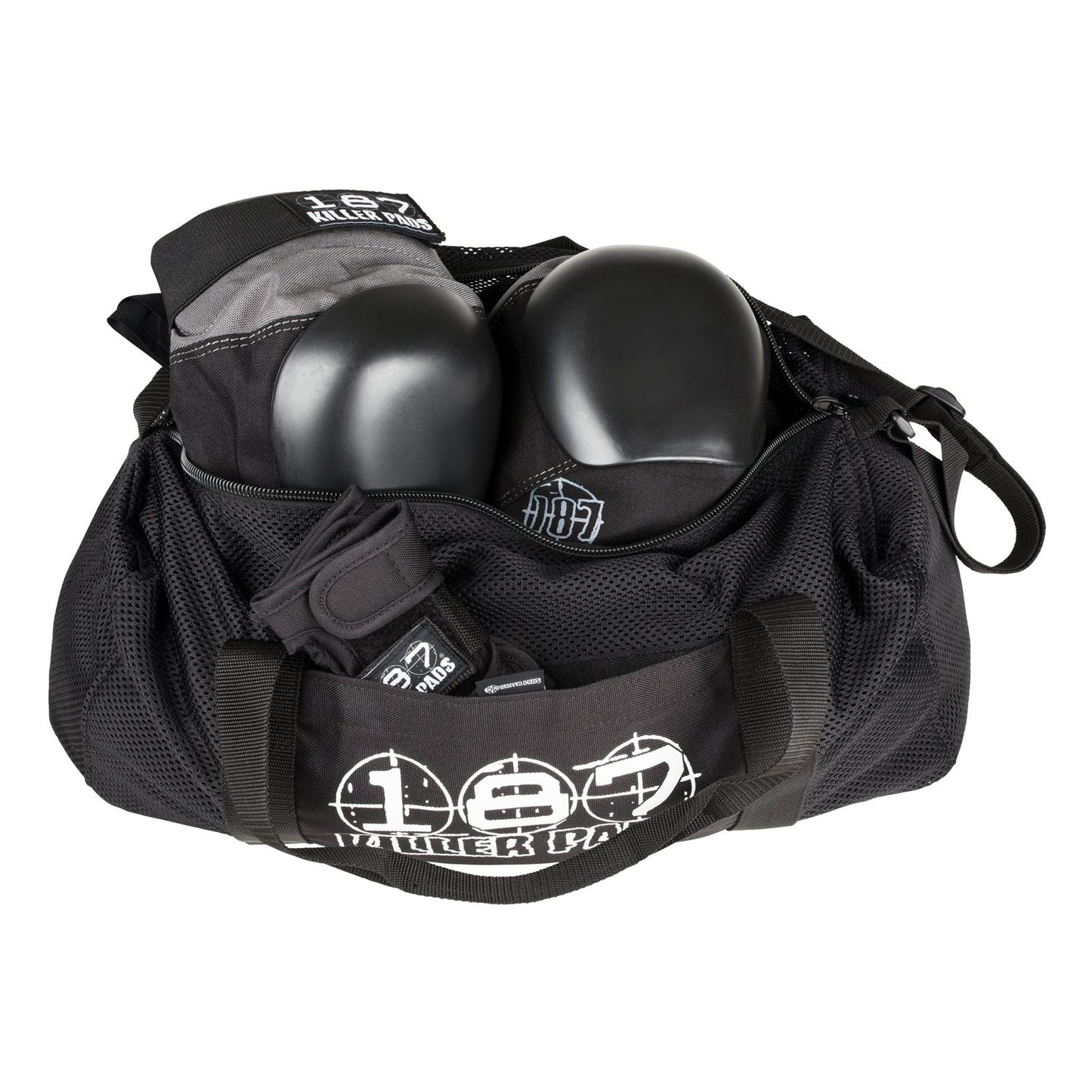 Mesh Duffel 10 Bag - Black