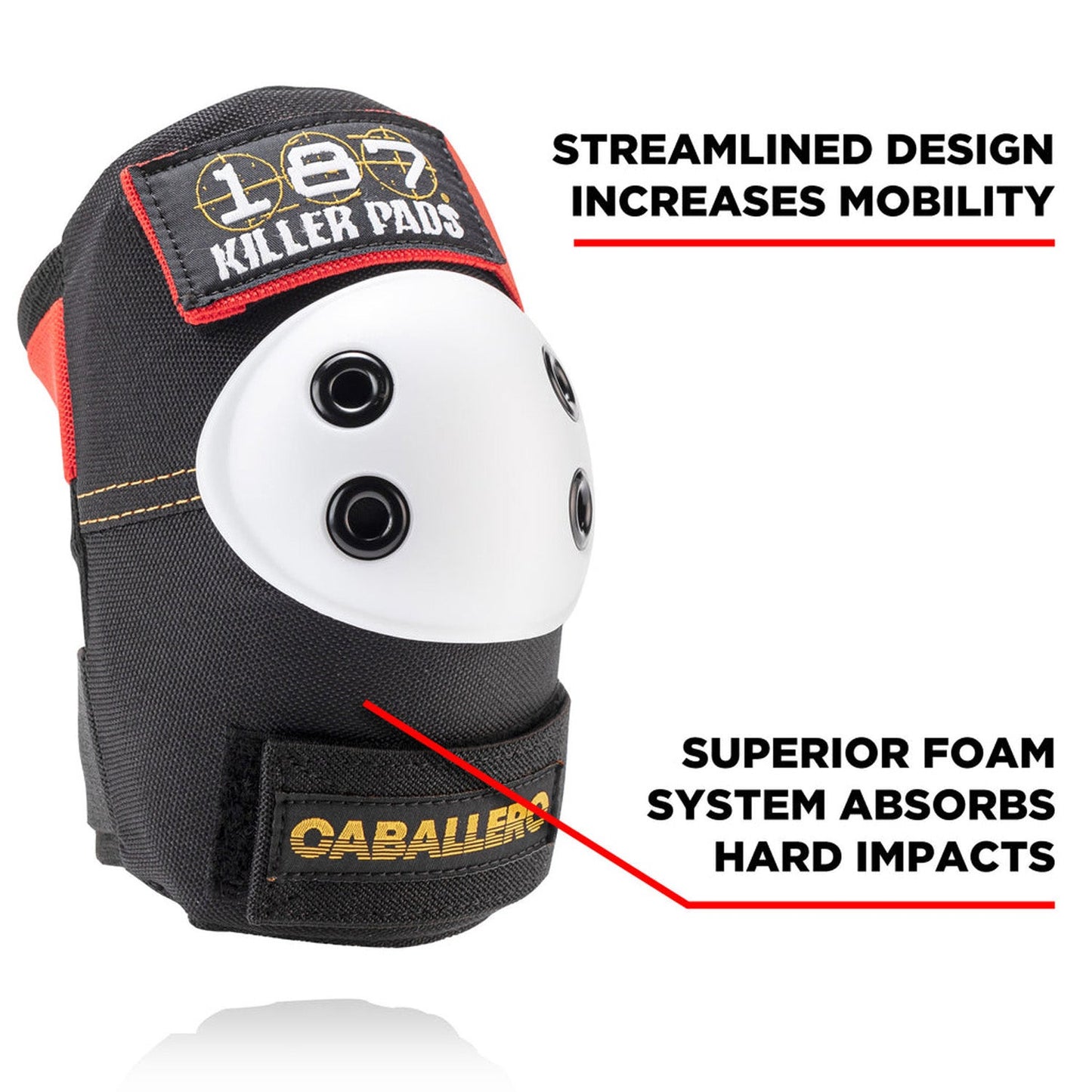 Jr. Six Pack Set Caballero - Black/Red/Gold