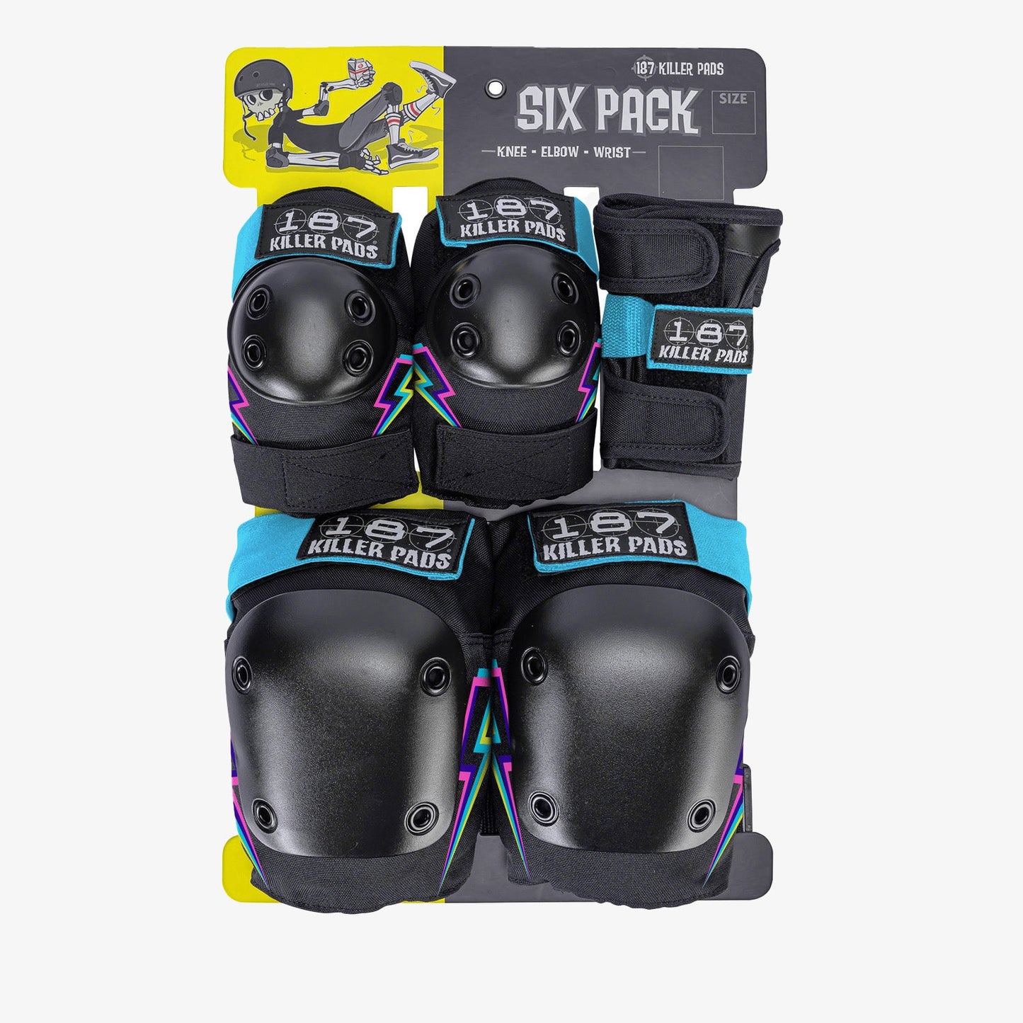 Six Pack Pad Set - Electric Bolt