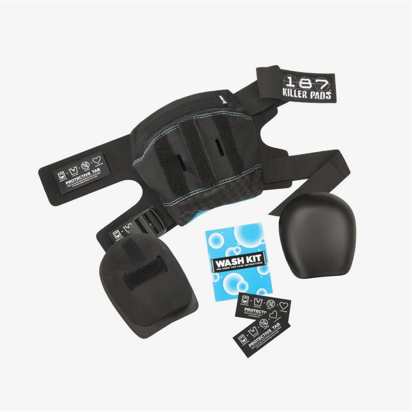 Pro Derby Knee Pad - Black/Black